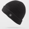 Femme Volcom Casquettes, Bonnets & Chapeaux | Bonnet Full Stone Black