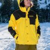 Homme Volcom Vestes De Snow | Veste Gore-Tex Longo Bright Yellow