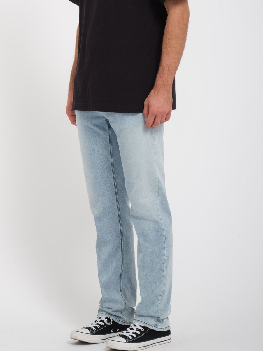 Homme Volcom Jeans | Jean Solver Powder Blue