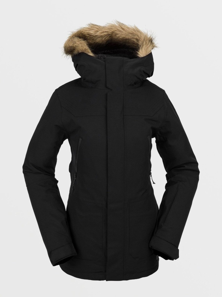 Femme Volcom Vestes De Snow | Veste Shadow Insulated Black