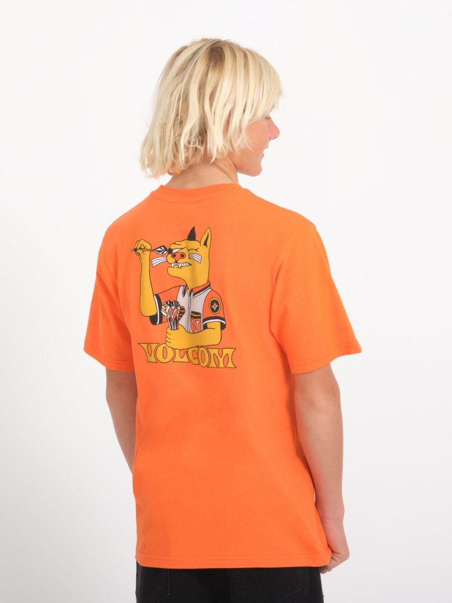 Garcons Volcom T-Shirts | T-Shirt Nando Von Arb (Enfant) Carrot