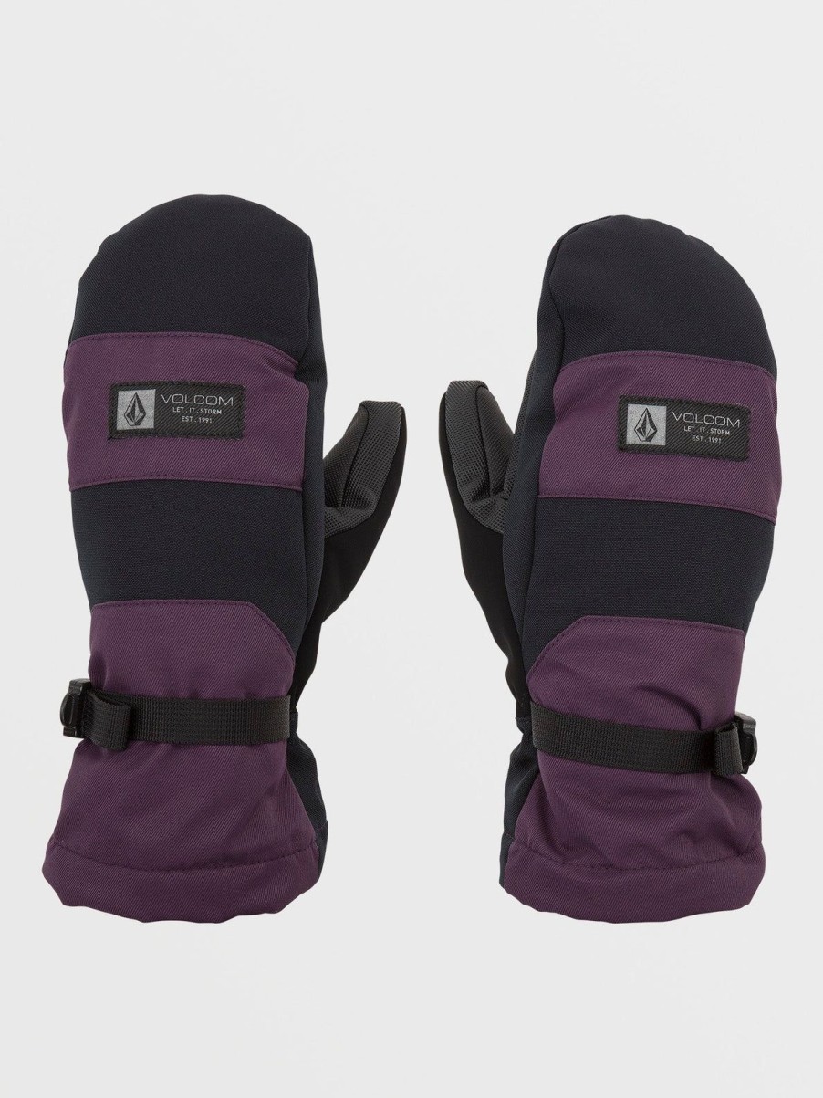 Femme Volcom Accessoires | Moufles V.Snow Over Blackberry