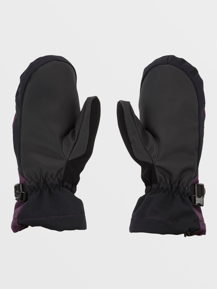 Femme Volcom Accessoires | Moufles V.Snow Over Blackberry