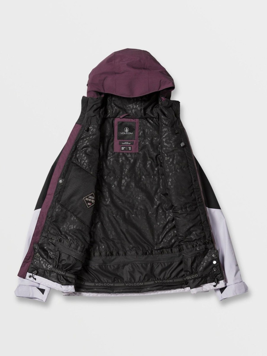 Femme Volcom Vestes De Snow | Veste Gore-Tex V.Co Aris Insulated Blackberry