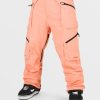 Homme Volcom Pantalons De Snow | Pantalon Stretch Gore-Tex Guch Peach