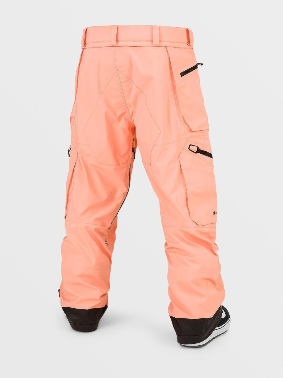 Homme Volcom Pantalons De Snow | Pantalon Stretch Gore-Tex Guch Peach