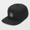 Garcons Volcom | Casquette Quarter Twill (Enfant) Black