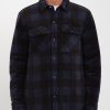 Homme Volcom Vestes & Manteaux | Surchemise Bowered Fleece Navy