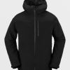 Homme Volcom Vestes De Snow | Veste Gore-Tex Tds 2L Black