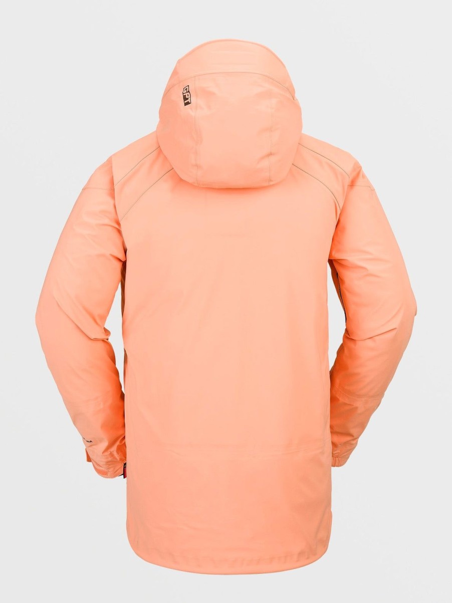 Homme Volcom Vestes De Snow | Veste Stretch Gore-Tex Guch Peach