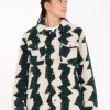 Femme Volcom Vestes | Veste Silent Sherpa Ponderosa Pine