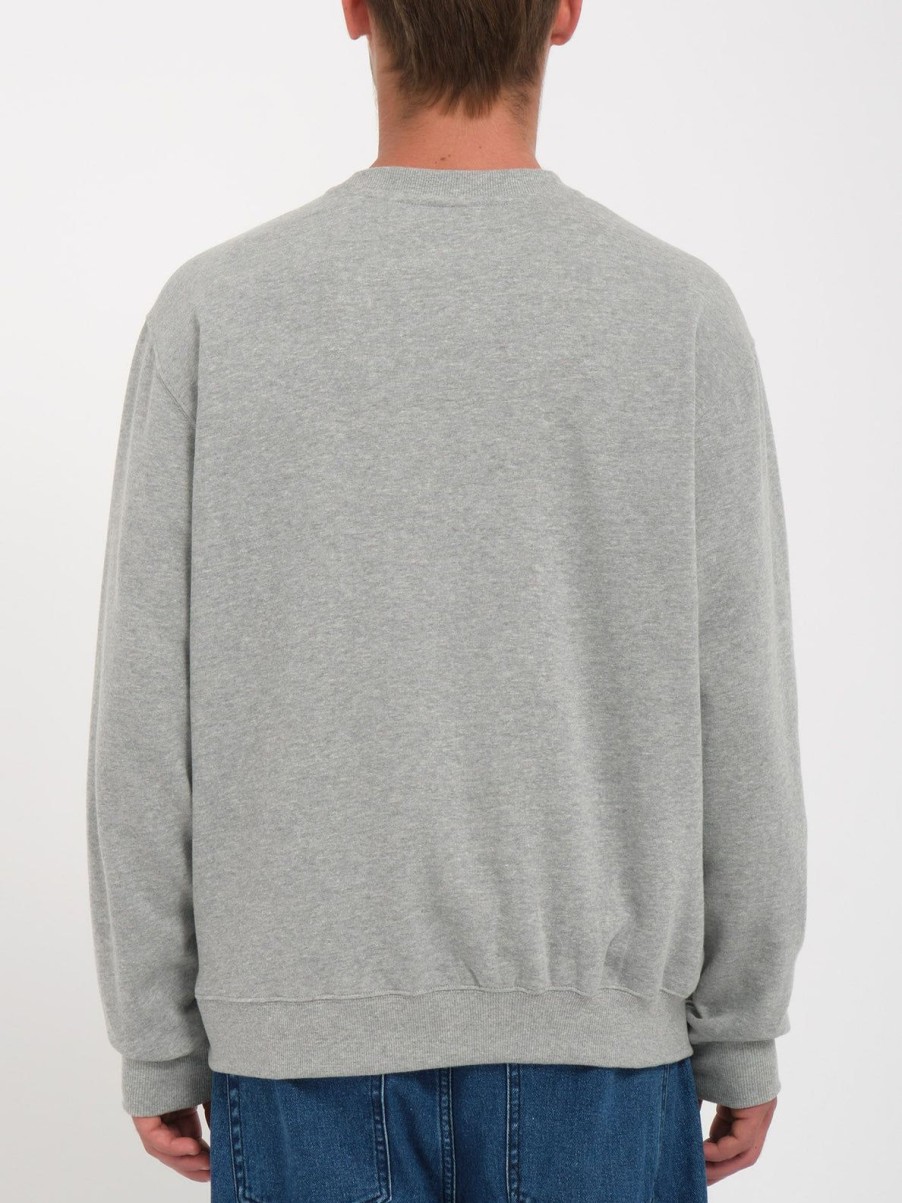 Homme Volcom Sweats | Sweat Watanite Heather Grey