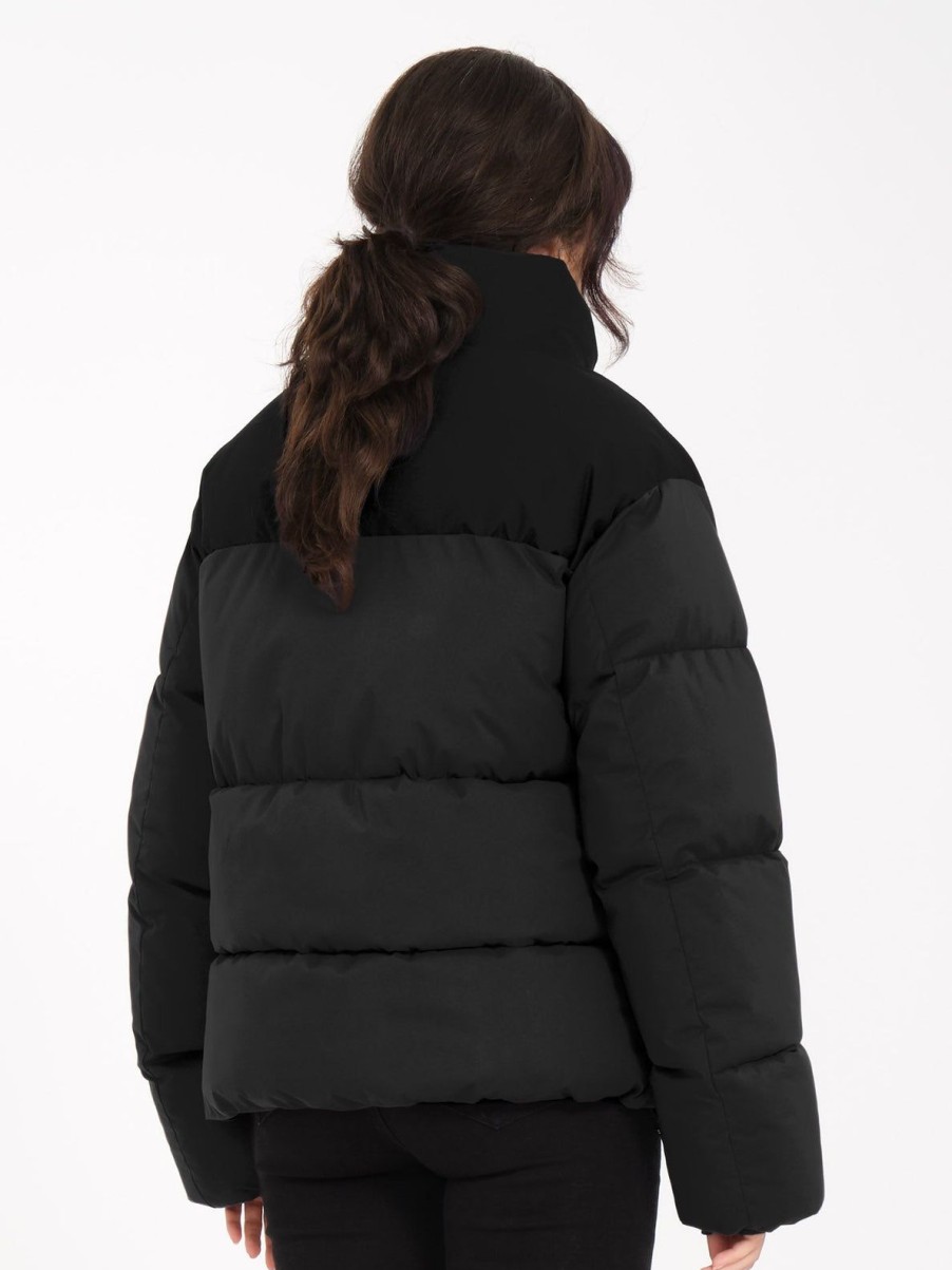 Femme Volcom Vestes | Veste Woldsmooth Black