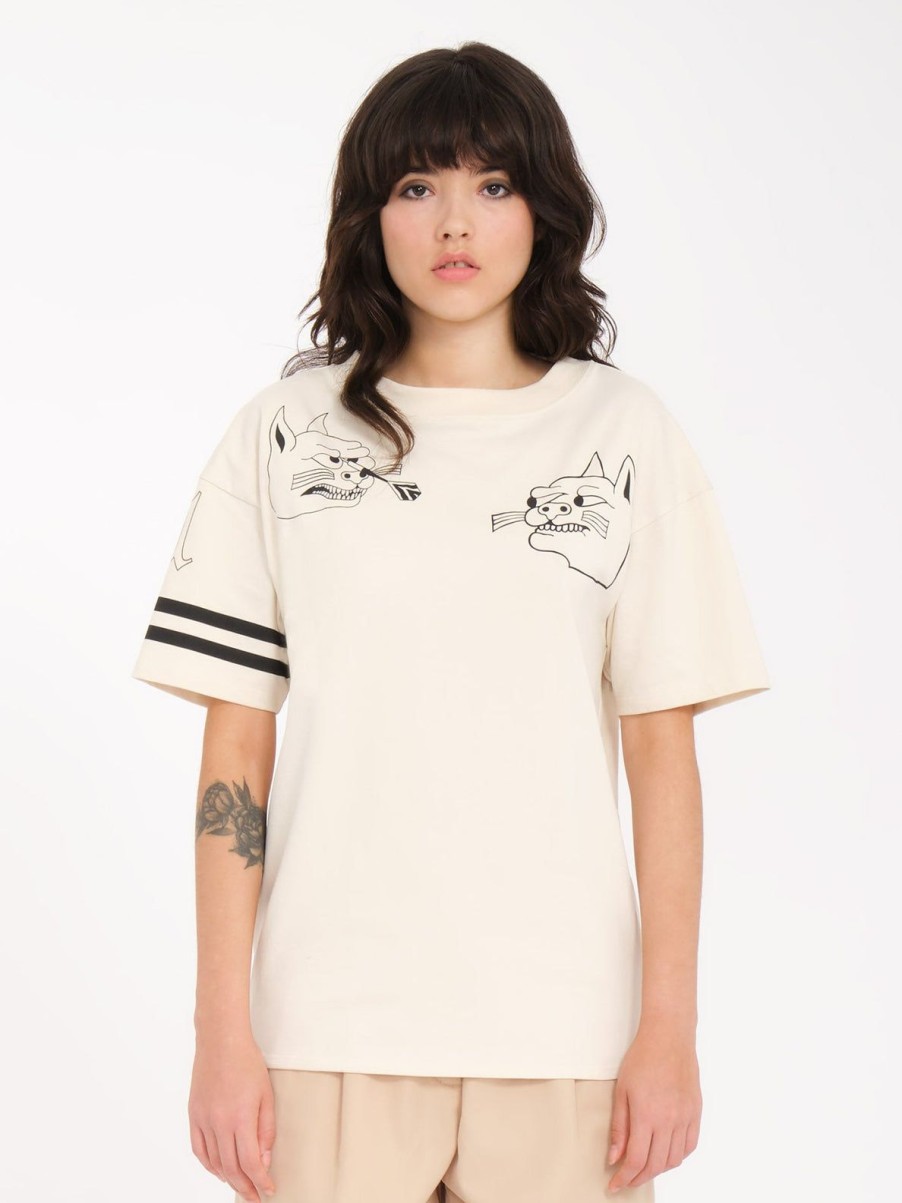 Femme Volcom T-Shirts & Debardeurs | T-Shirt Nando Von Arb Cloud