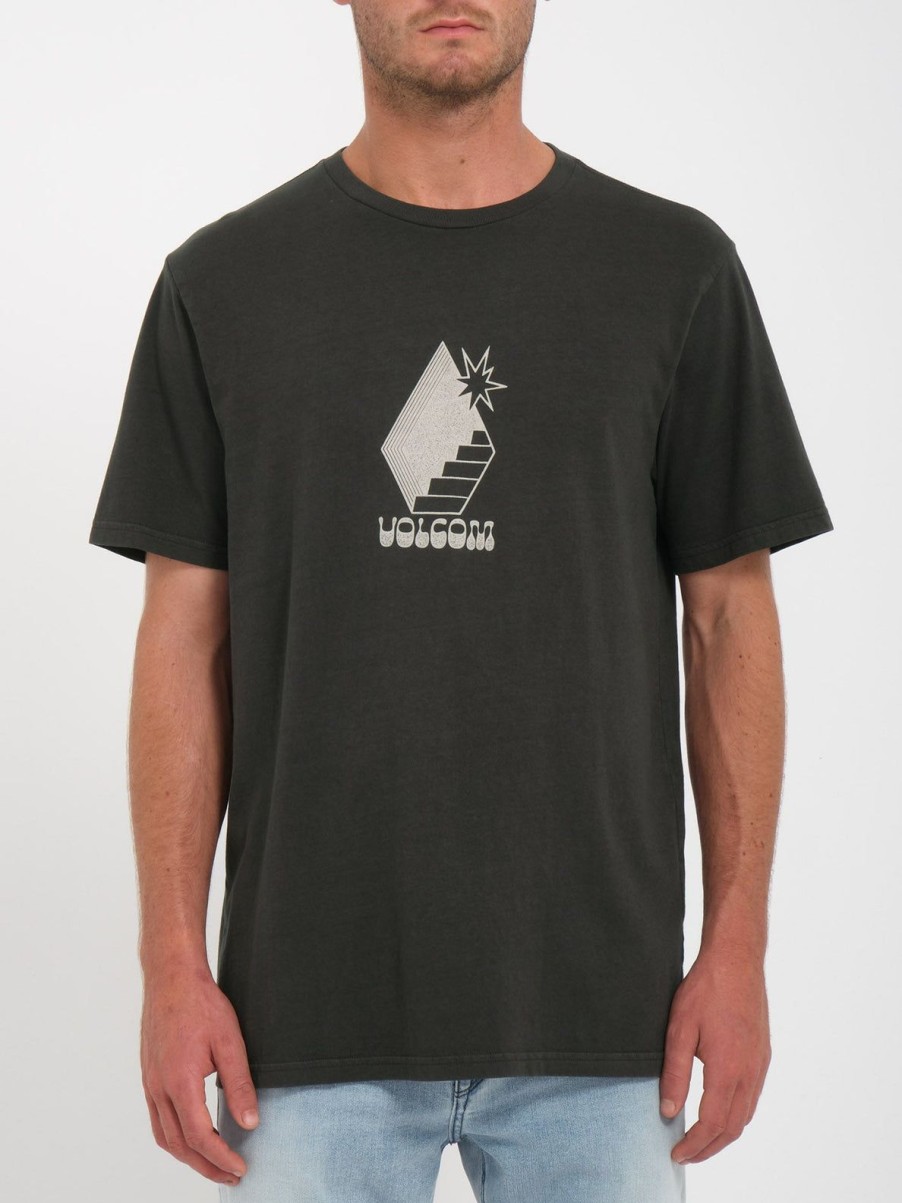 Homme Volcom T-Shirts & Polos | T-Shirt Stairway Stealth