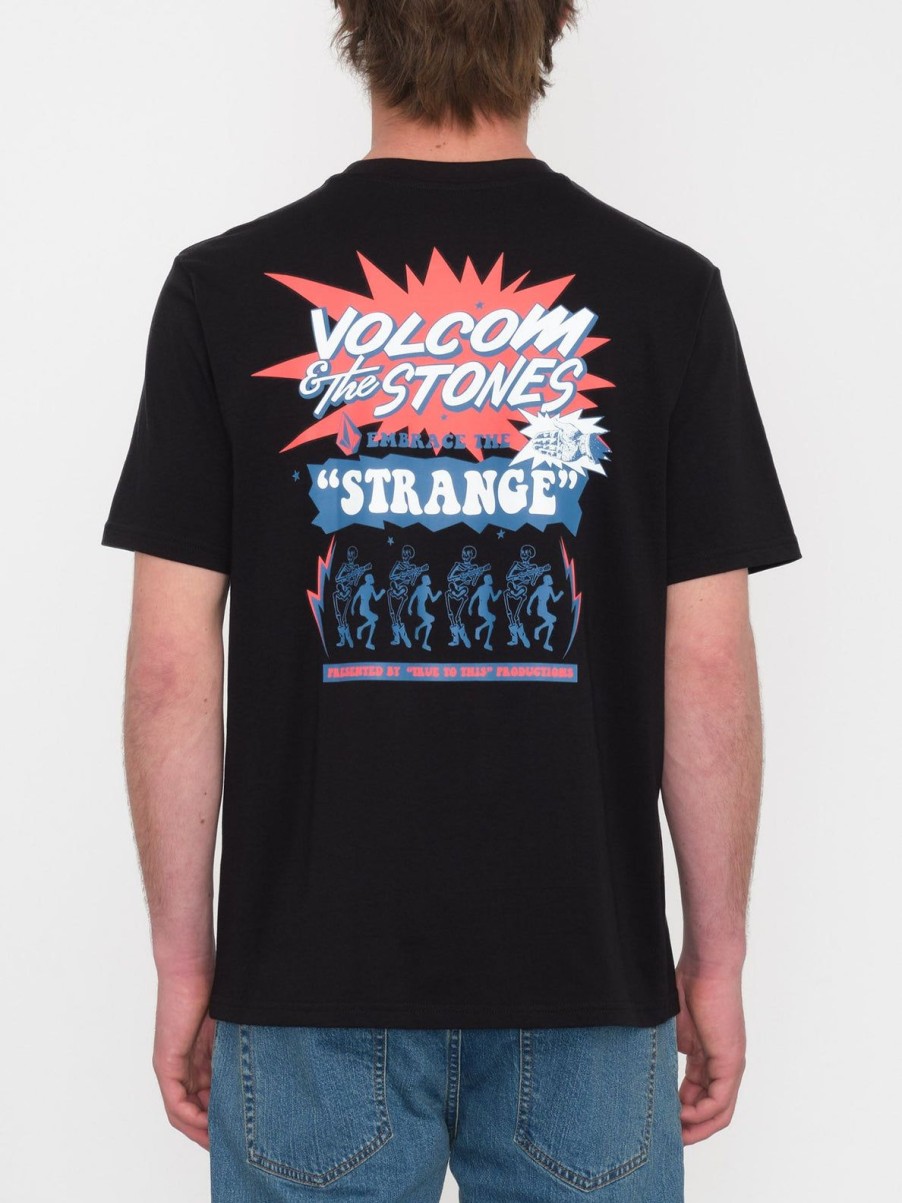 Homme Volcom T-Shirts & Polos | T-Shirt Strange Relics Black