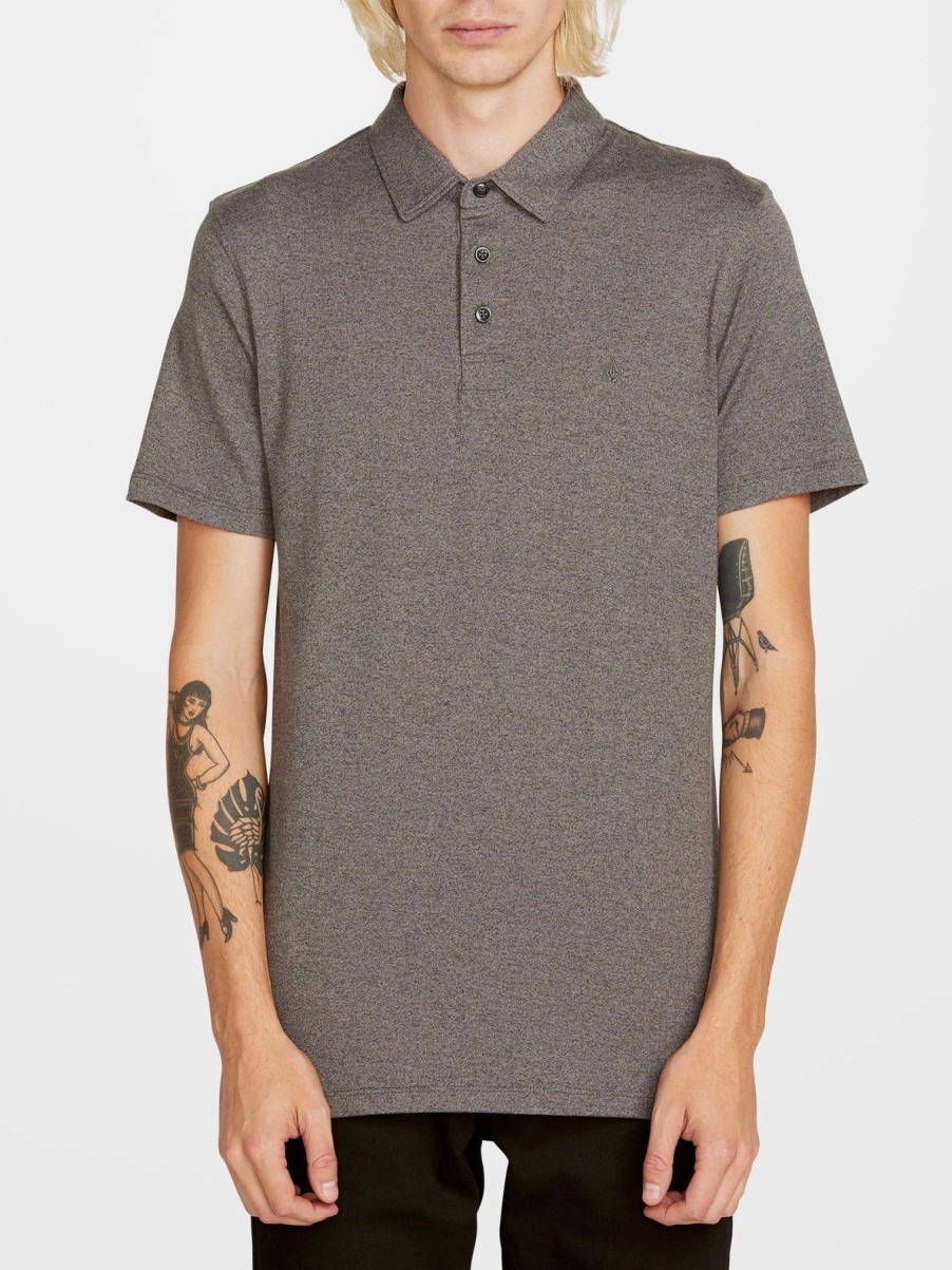 Homme Volcom T-Shirts & Polos | Polo Wowzer Stealth