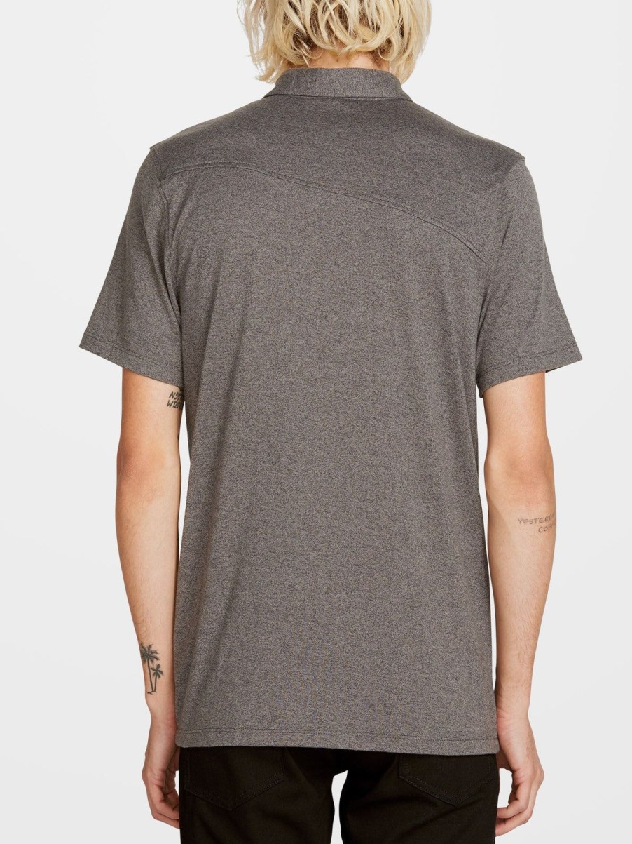 Homme Volcom T-Shirts & Polos | Polo Wowzer Stealth