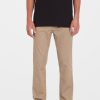 Homme Volcom Pantalons & Chinos | Pantalon Frickin Modern Stretch Khaki