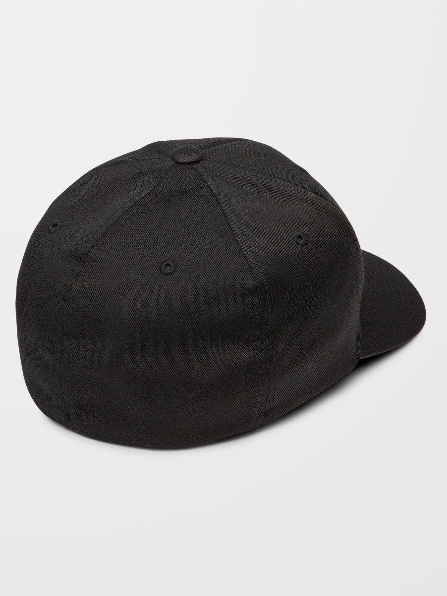 Homme Volcom Casquettes & Bonnets | Casquette Full Stone Flexfit Black