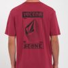 Homme Volcom T-Shirts & Polos | T-Shirt Globstok Wine