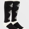 Homme Volcom Accessoires | Chaussettes Cave Black