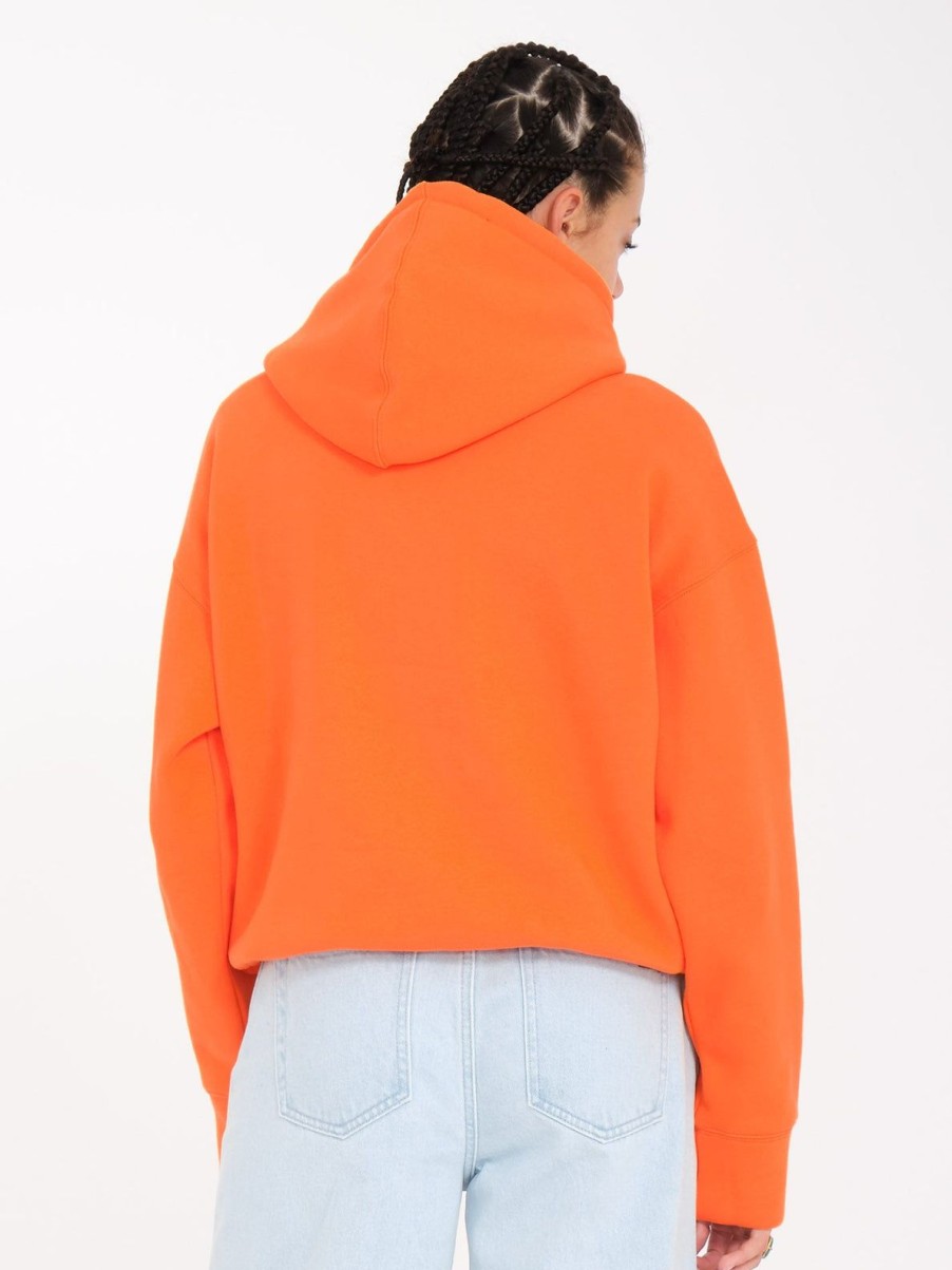 Femme Volcom Sweats | Sweat A Capuche Tripstone Carrot