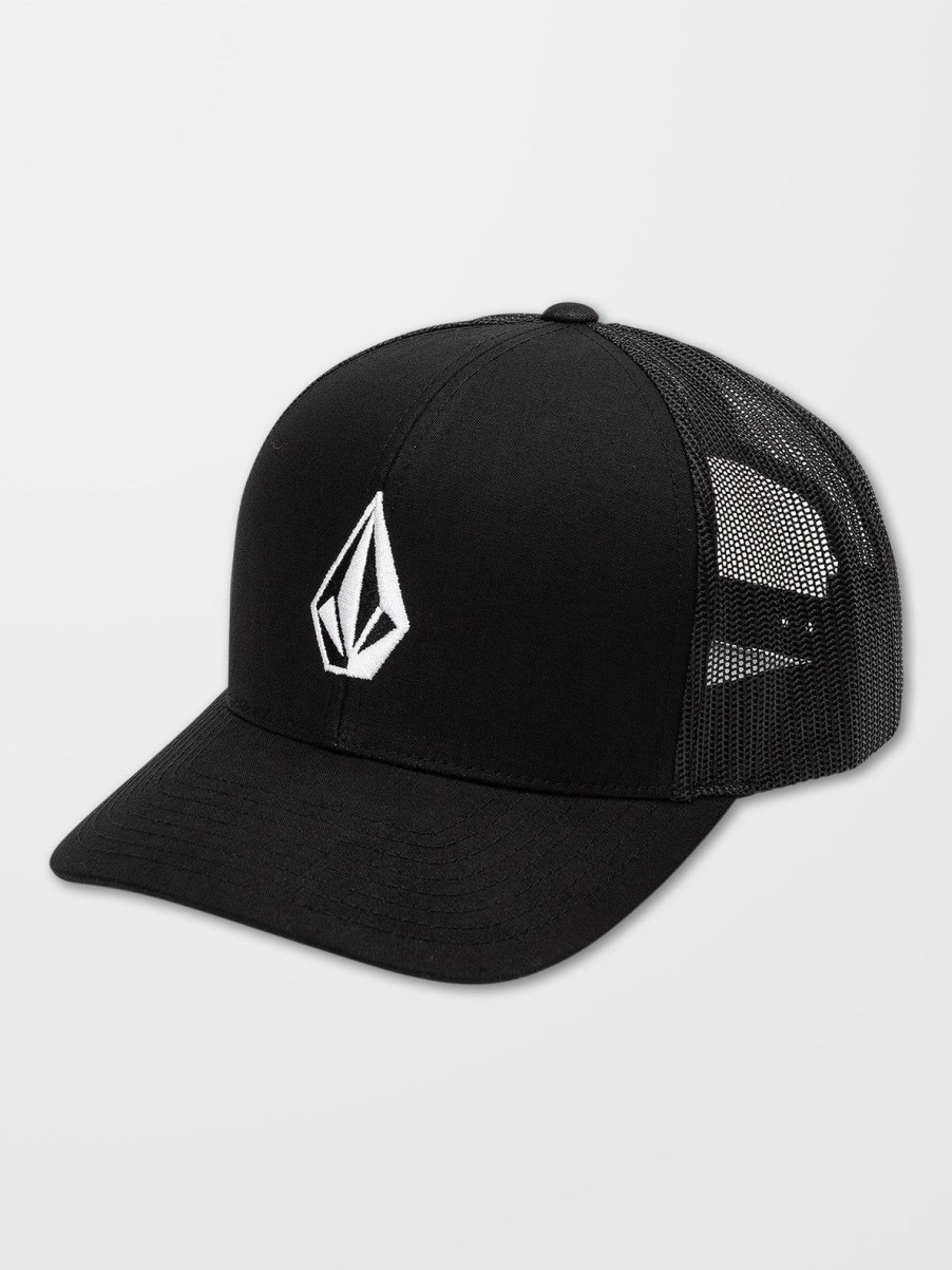 Homme Volcom Casquettes & Bonnets | Casquette Full Stone Cheese Black