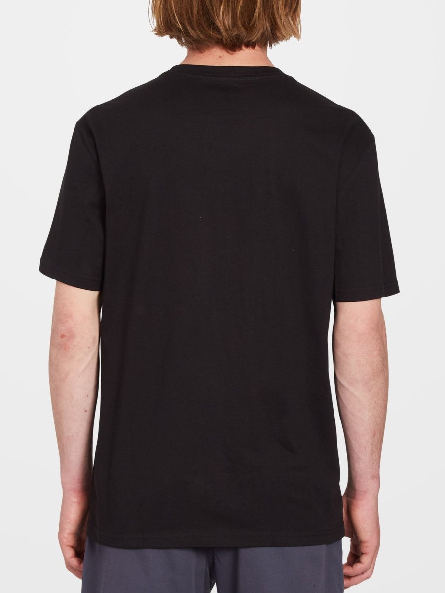 Homme Volcom T-Shirts & Polos | T-Shirt Stone Blanks Black