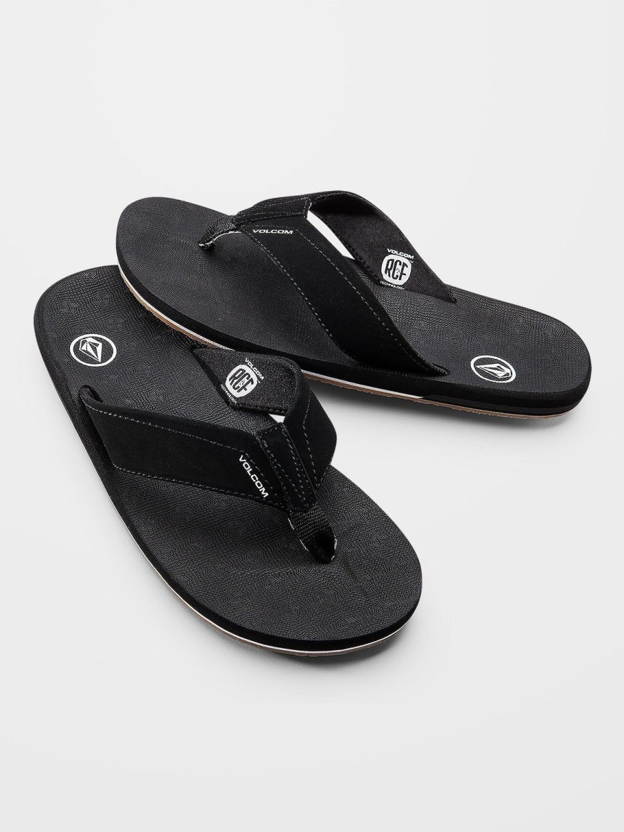 Homme Volcom | Sandales Victor Black