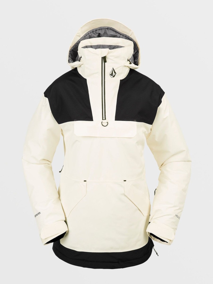 Femme Volcom Vestes De Snow | Veste Gore-Tex Fern Insulated Moonbeam