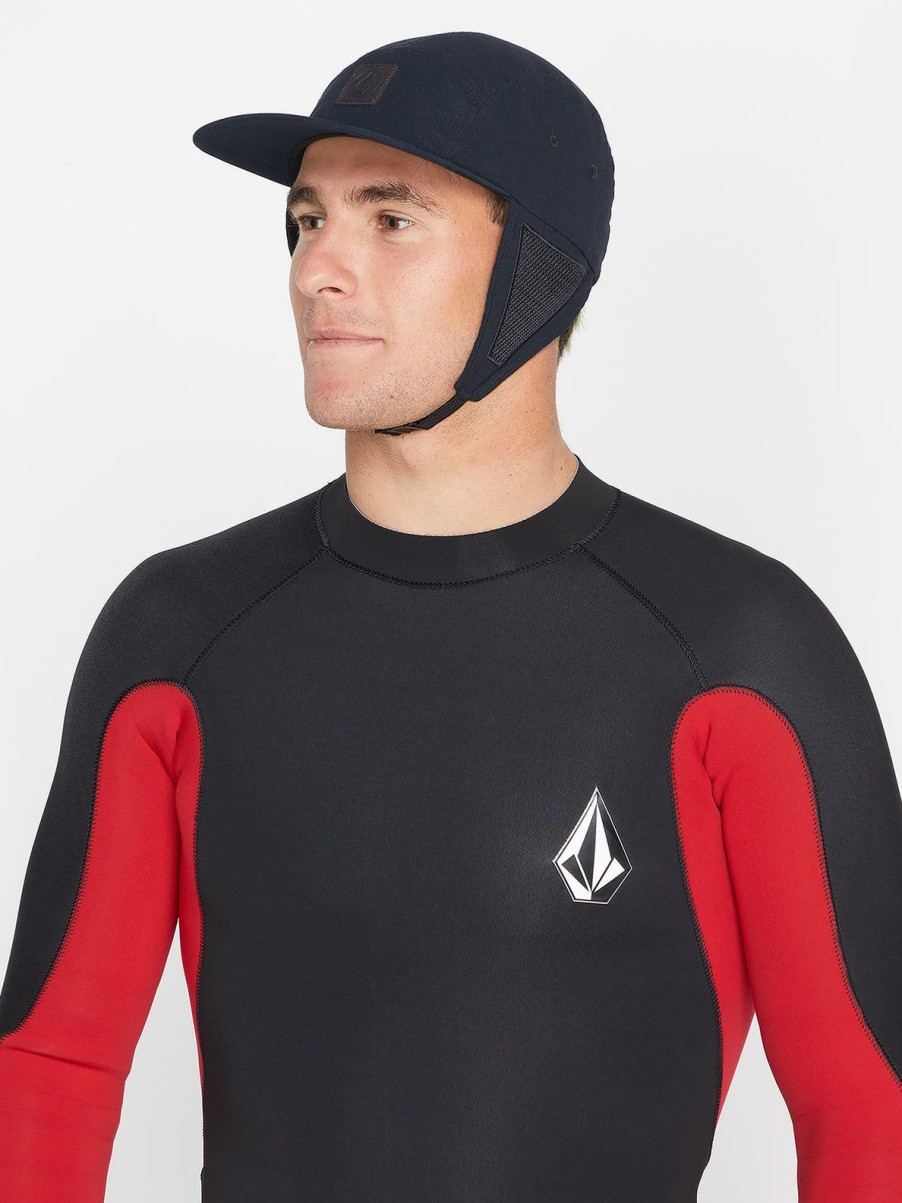 Homme Volcom Surf Team Vitals | Casquette Surf Vitals J Robinson Black