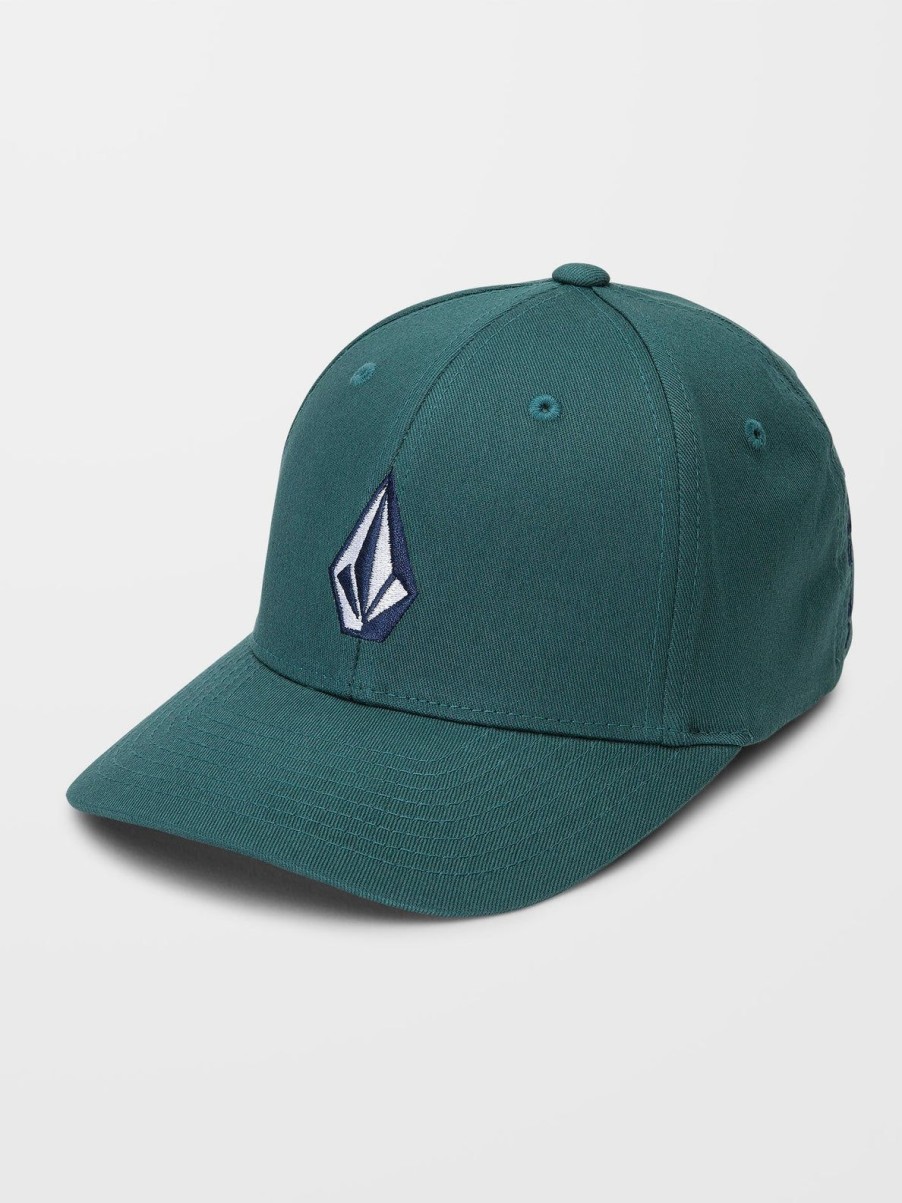 Garcons Volcom | Casquette Full Stone Flexfit (Enfant) Service Blue