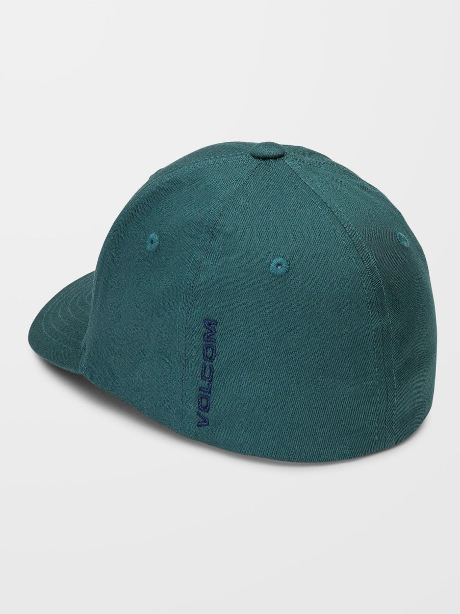 Garcons Volcom | Casquette Full Stone Flexfit (Enfant) Service Blue