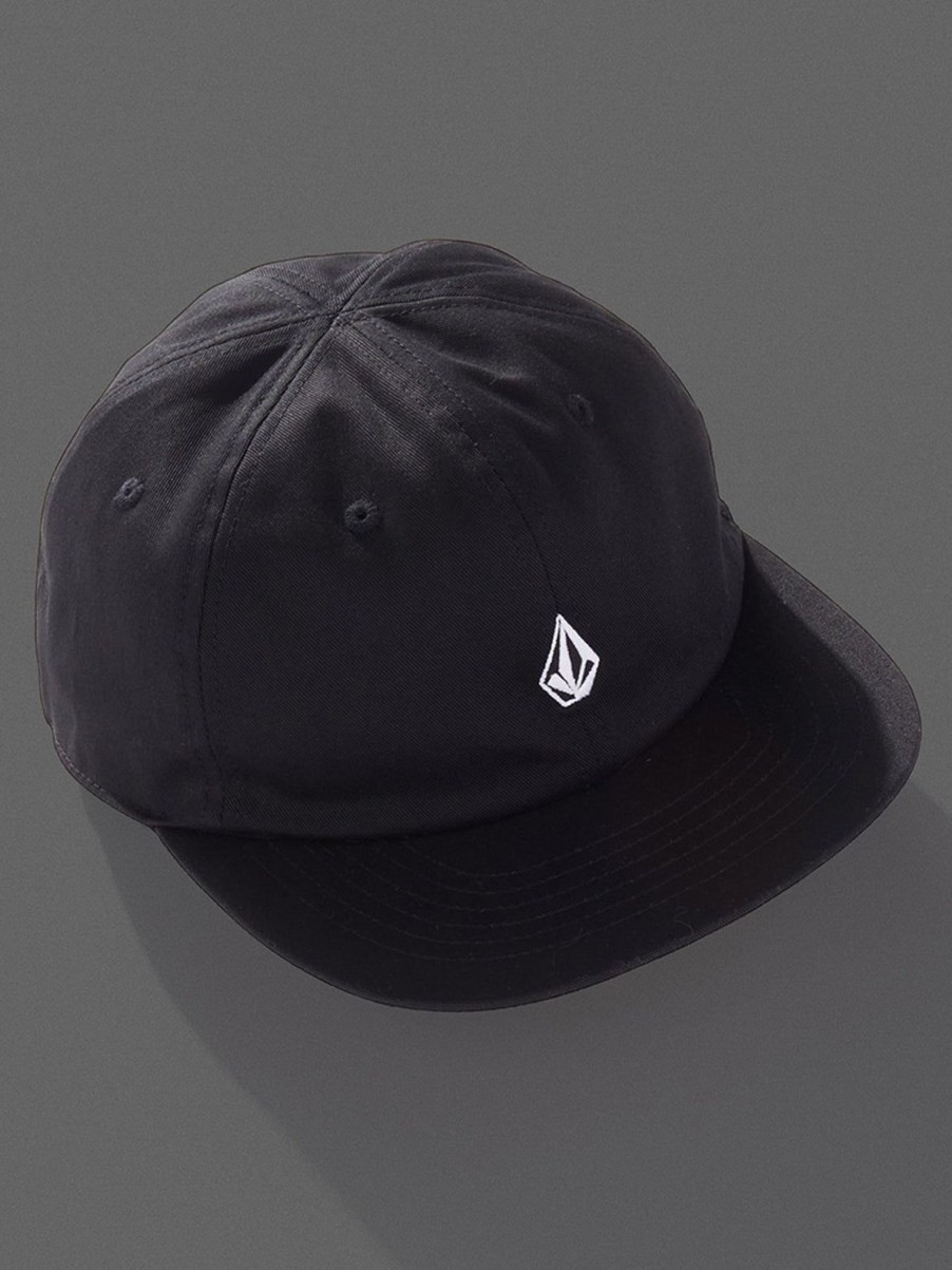 Homme Volcom Casquettes & Bonnets | Casquette Full Stone Dad Black