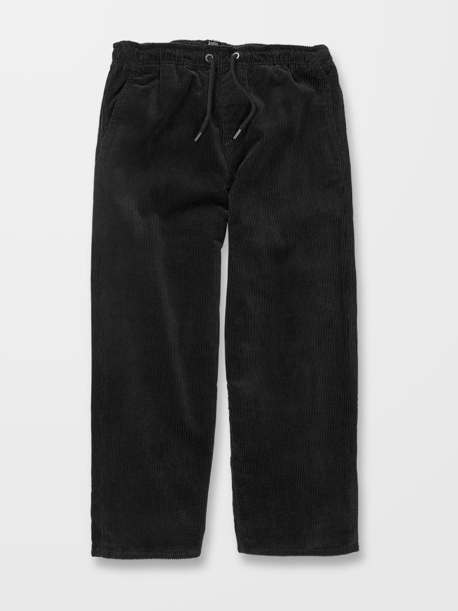 Garcons Volcom Pantalons & Chinos | Pantalon Outer Spaced (Enfant) New Black