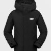 Garcons Volcom Vestes De Snow | Veste Stone.91 Insulated (Enfant) Black