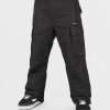 Homme Volcom Pantalons De Snow | Pantalon V.Co Hunter Black