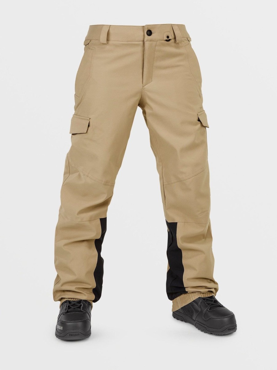 Femme Volcom Pantalon De Snow | Pantalon Wildling Dark Khaki