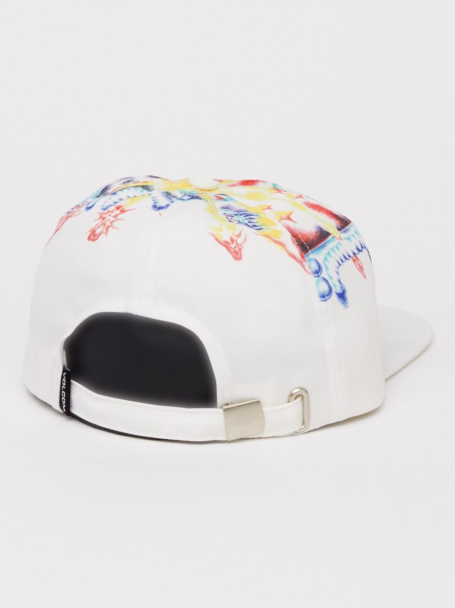 Homme Volcom Casquettes & Bonnets | Casquette Sam Ryser White