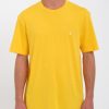 Homme Volcom T-Shirts & Polos | T-Shirt Stone Blanks Citrus