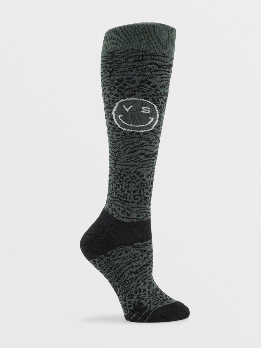 Femme Volcom Accessoires | Chaussettes Ttt Eucalyptus