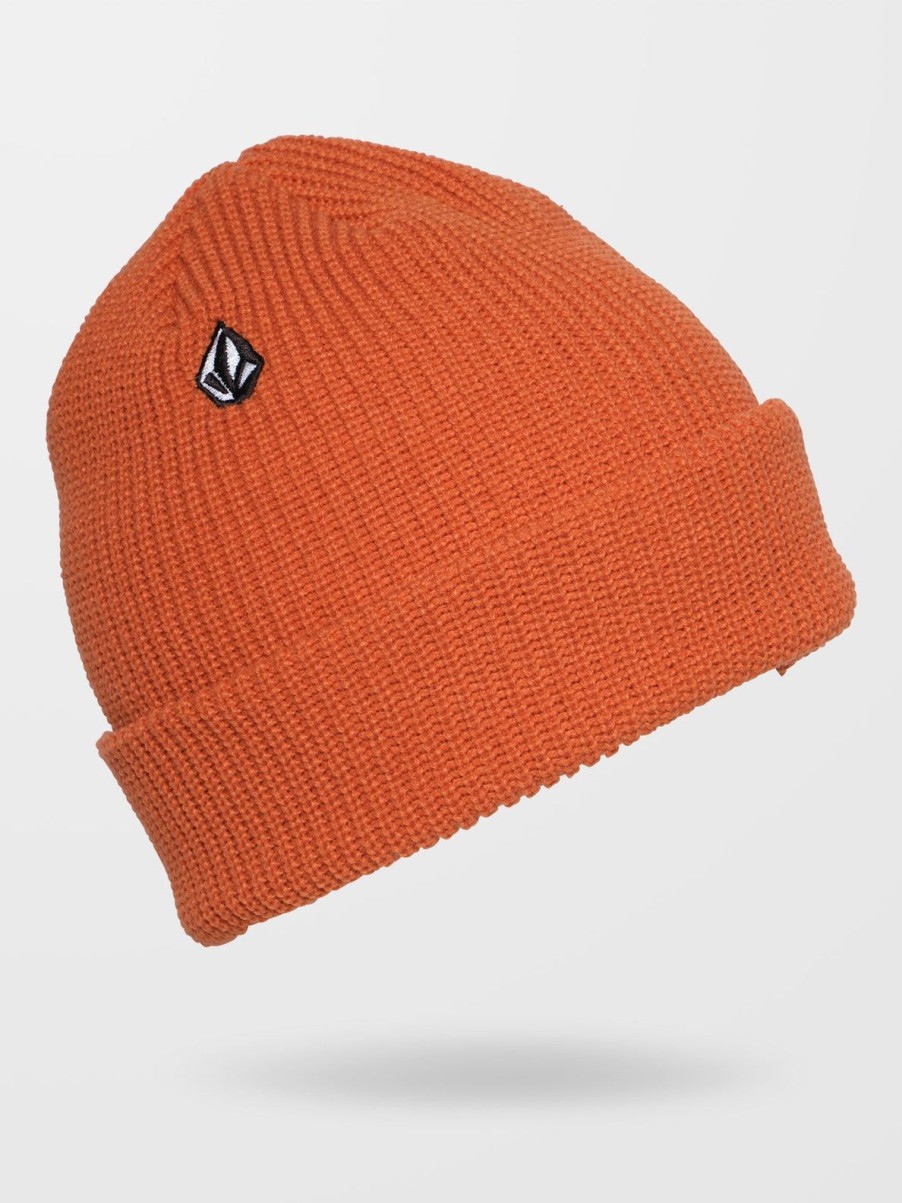 Homme Volcom Casquettes & Bonnets | Bonnet Full Stone Pumpkin