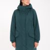 Femme Volcom Vestes | Parka Sleepi Puff Ponderosa Pine