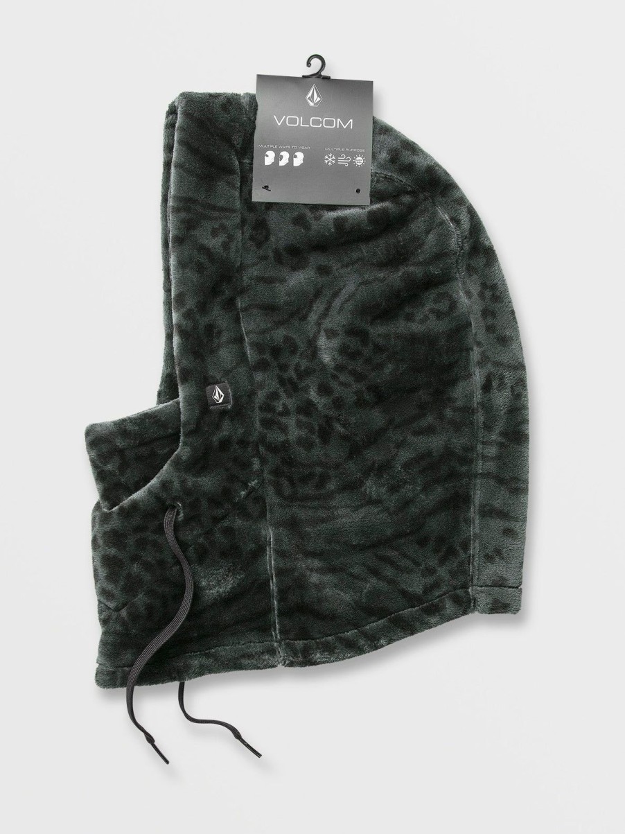 Femme Volcom Accessoires | Cagoule Dang Fur Eucalyptus