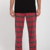 Homme Volcom Pantalons & Chinos | Pantalon Volcom Ent Noa Deane Plaid