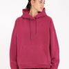 Femme Volcom Sweats | Sweat A Capuche Stone Heart Ii Wine