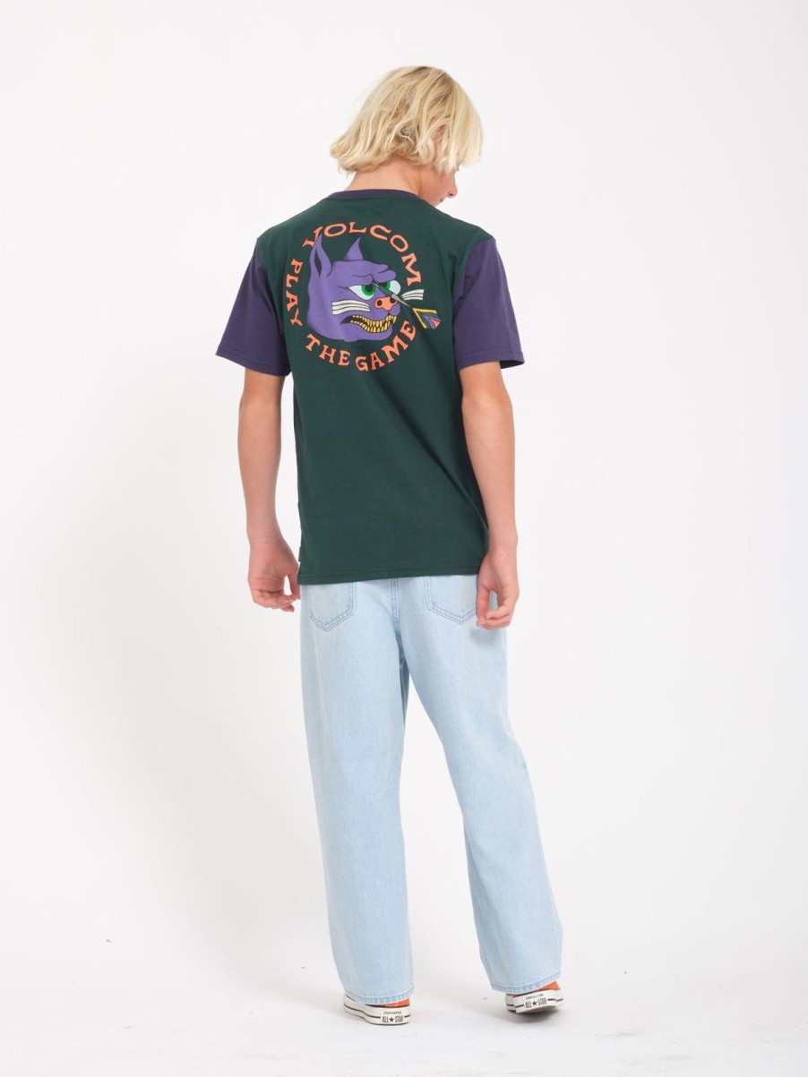 Garcons Volcom T-Shirts | T-Shirt Nando Von Arb 2 (Enfant) Ponderosa Pine