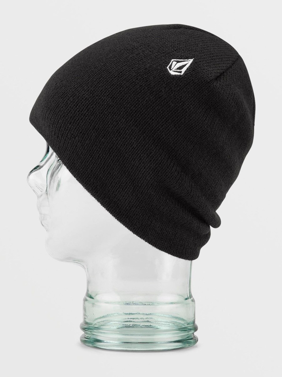 Homme Volcom Accessoires | Bonnet V.Co Skull Black