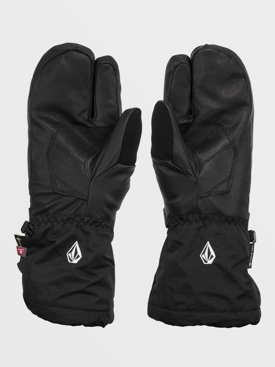 Homme Volcom Accessoires | Moufles Gore-Tex Provoke Black